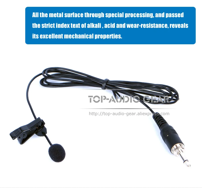 Высокое качество 3 5 мм разъем зажим для галстука отворот Lavalier Yaka Mikrofonu Microfone Microfono
