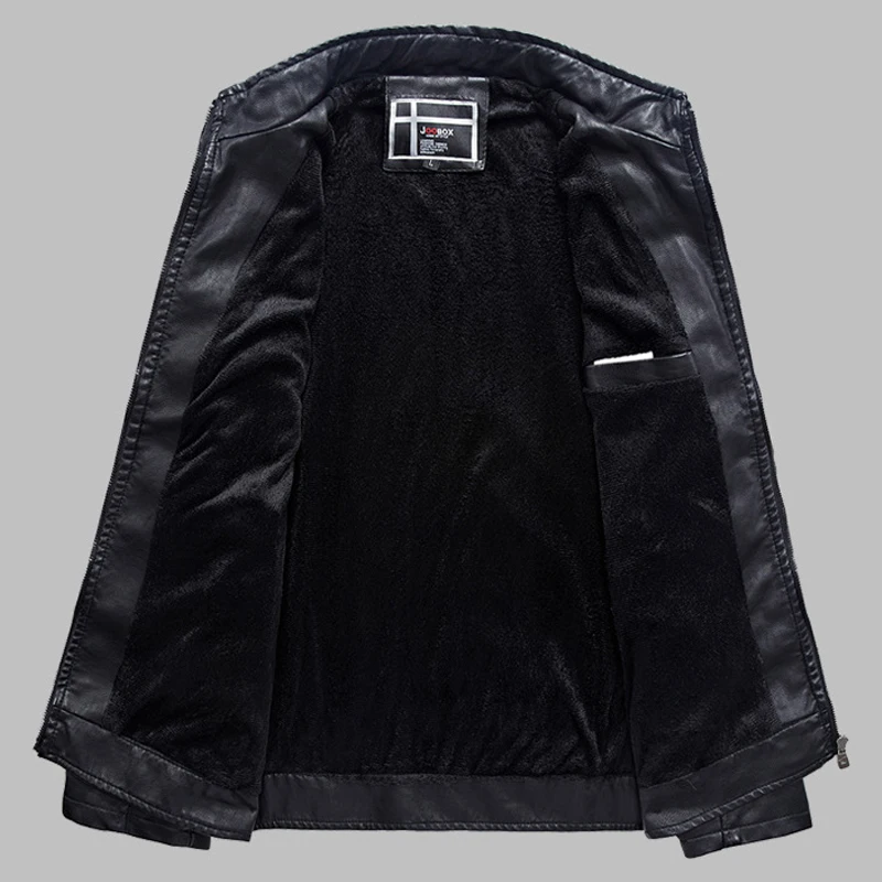 Мужская кожаная куртка из 100% воловьей кожи винтажная большого размера 5XL 6XL