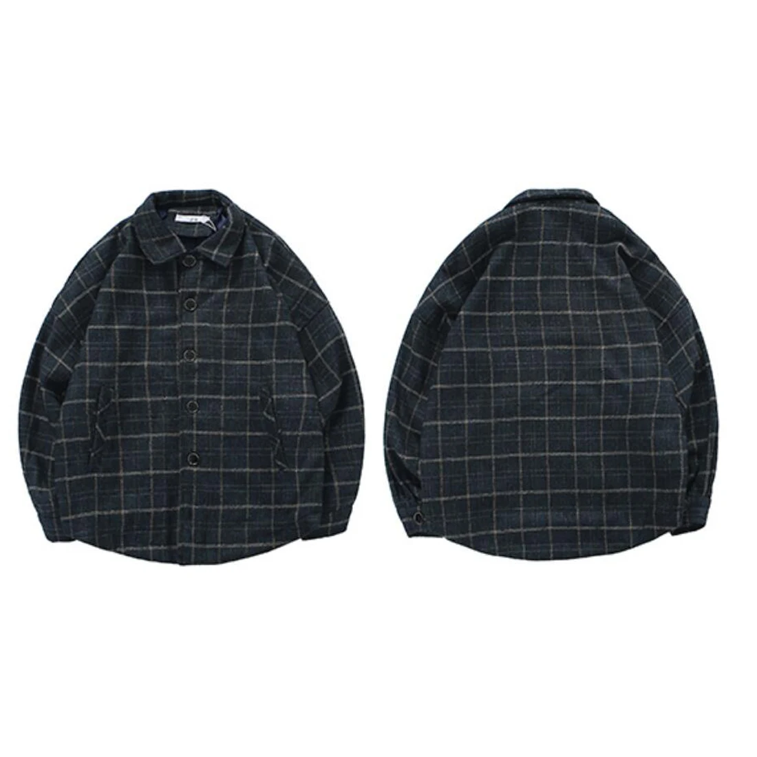 Мужская рубашка в клетку рубашки с длинными рукавами уличная одежда топы из