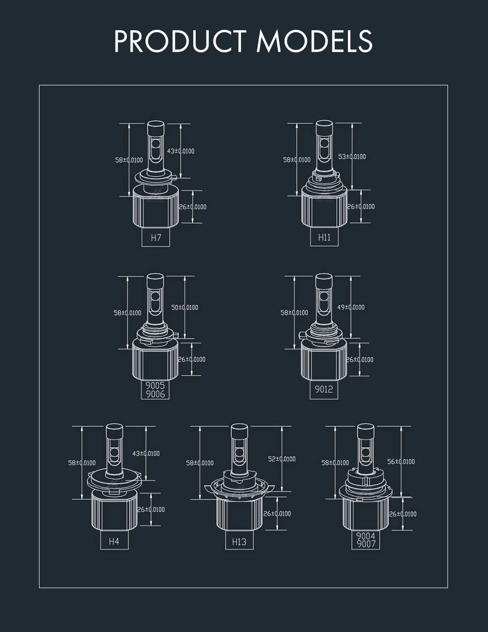 Xenplus 2 шт. автомобиль d2s XHP70 чип светодиодный фары лампы h4 H7 H8 H9 H11 H13 hb3 9004 9005 9006 9007 супер яркий самый мощный 55 Вт