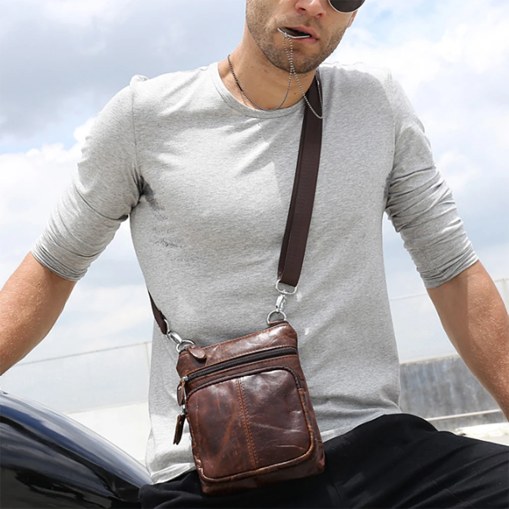100% натуральная кожа мужские сумки на плечо мужской Crossbody портфель Сумки