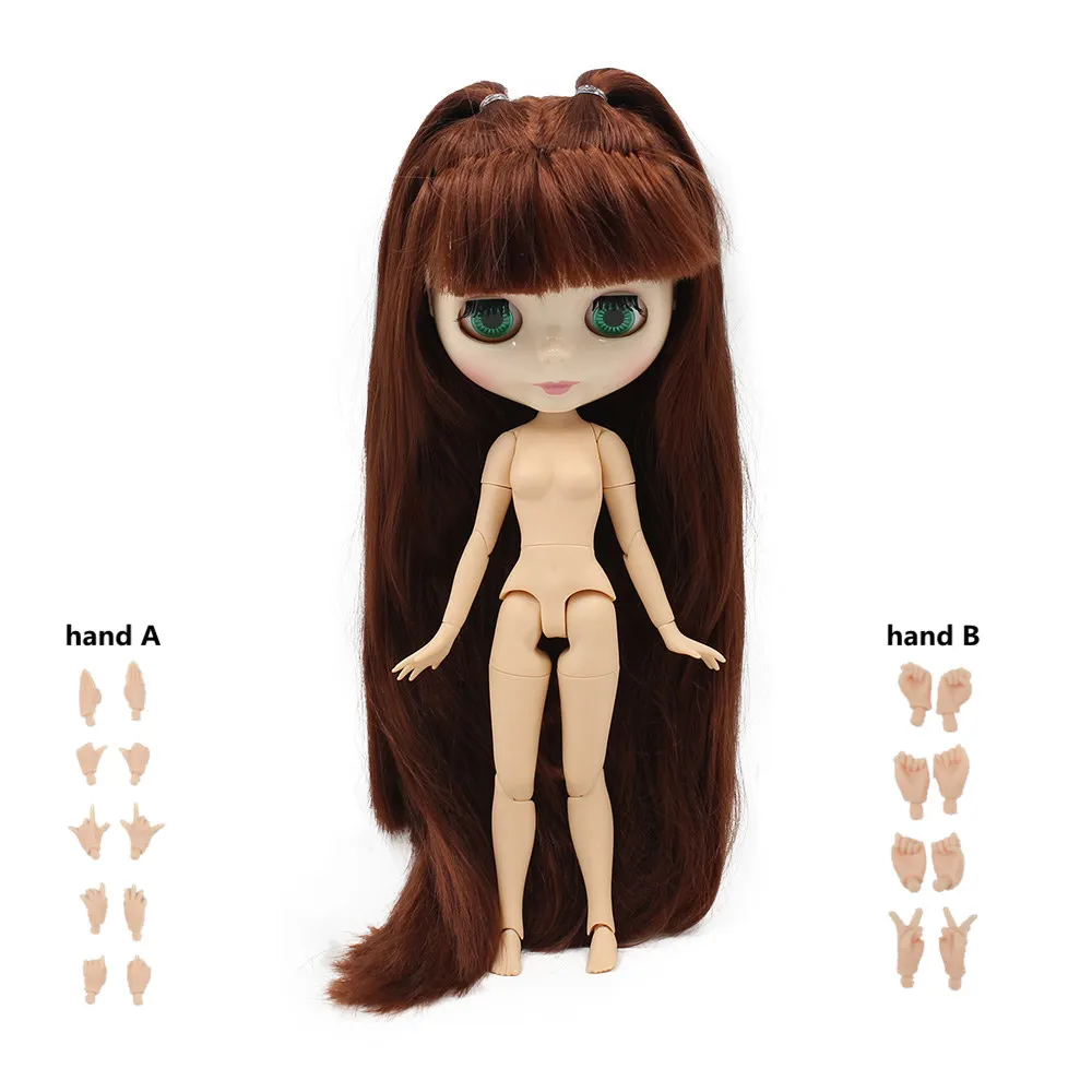Blyth кукла ледяная 1/6 шарнир тело DIY обнаженные игрушки BJD модные куклы девушка подарок Специальное предложение на продажу с ручной набор A& B - Цвет: 330BL9388Joint