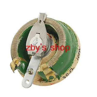 Керамика проволочный регулируемый резистор Реостат 100 Вт 30 Ом|resistor potentiometer|resistor