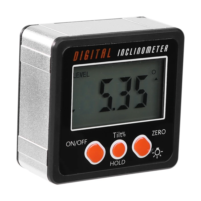 Angle meter Precision Digital Protractor Inclinometer Level box Finder Bevel Box with Magnet Base | Инструменты