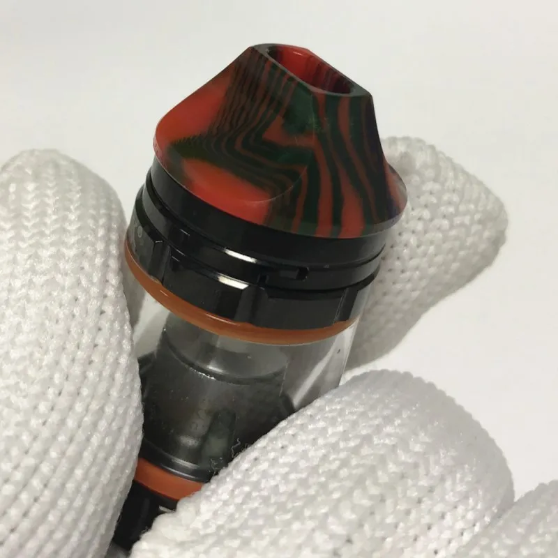 Мундштук 810 TFV8 с двойным уплотнительным кольцом, с широким отверстием, для электронной сигареты TFV8 Goon RDA цветной мундштук, 5 шт