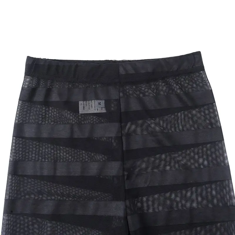 Летний сексуальный клуб панк готический черный пуш-ап женские леггинсы серый