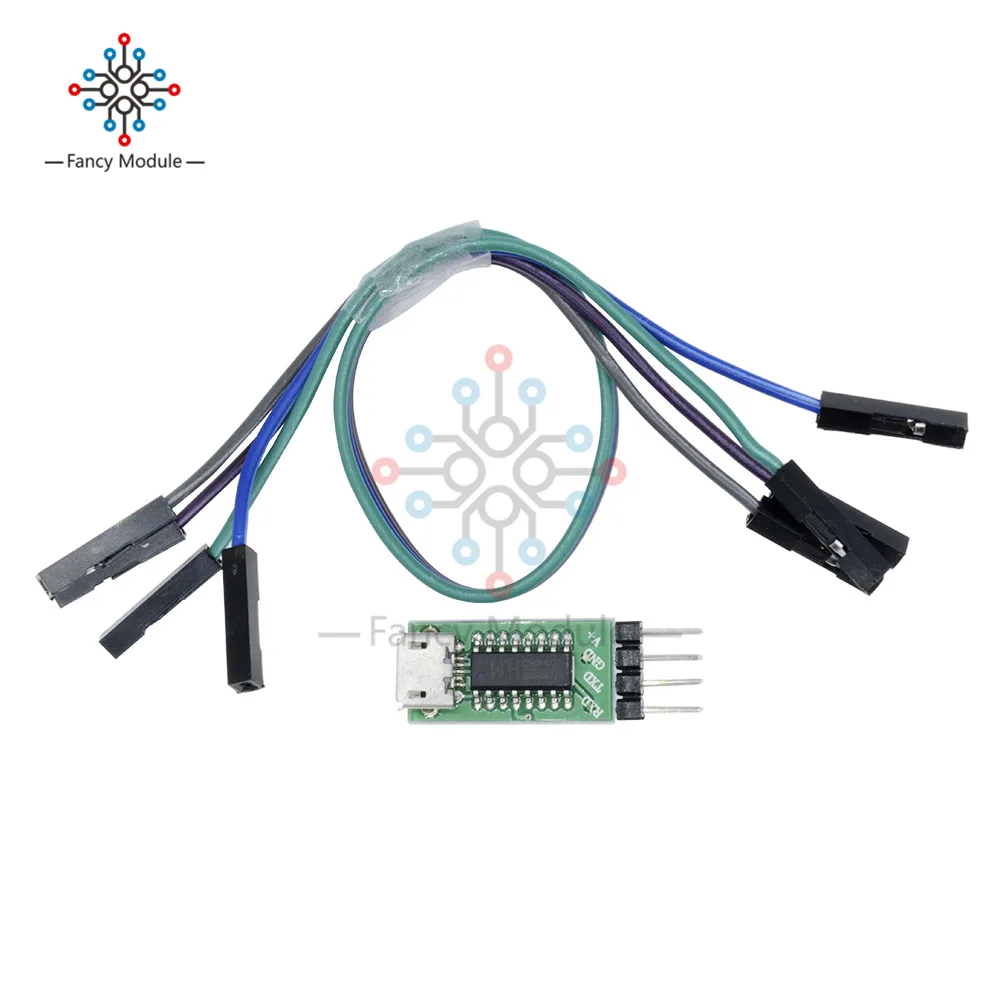 Последовательный порт CH340C Micro USB в TTL модуль ISP для скачивания 5 В/3 3 В мА замена CH340G