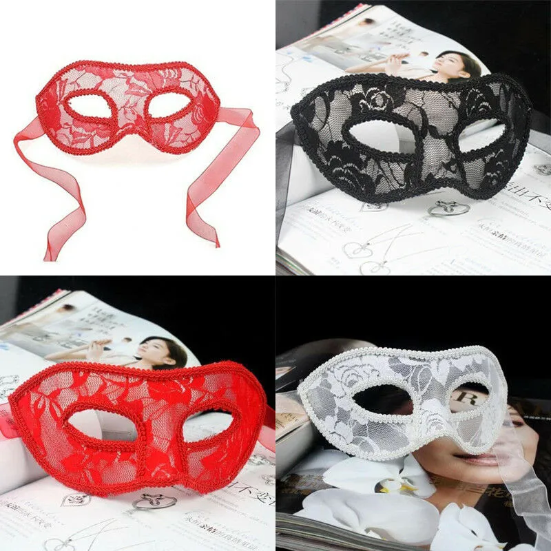 Сексуальная кружевная маска для глаз Венецианский маскарадный костюм Хэллоуина