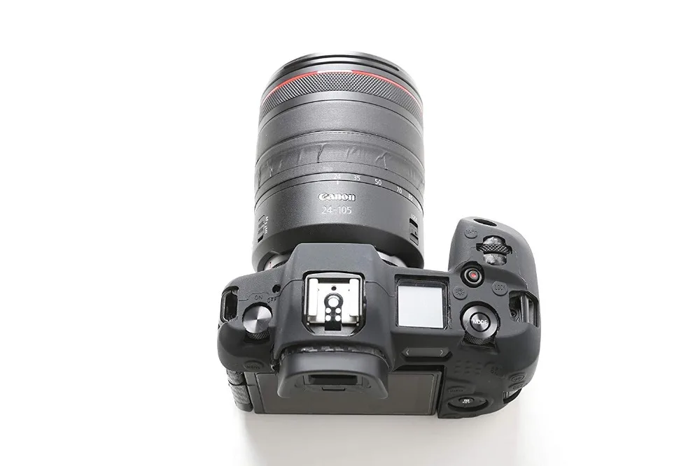Новая силиконовая кожа брони чехол корпус протектор для Canon EOS R беззеркальная цифровая камера