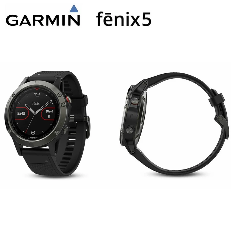 Garmin fenix 5/fenix 5S/fenix 5x gps мультиспортивные умные часы Триатлон Велосипедный спорт Бег Плавание Туризм велосипедные часы