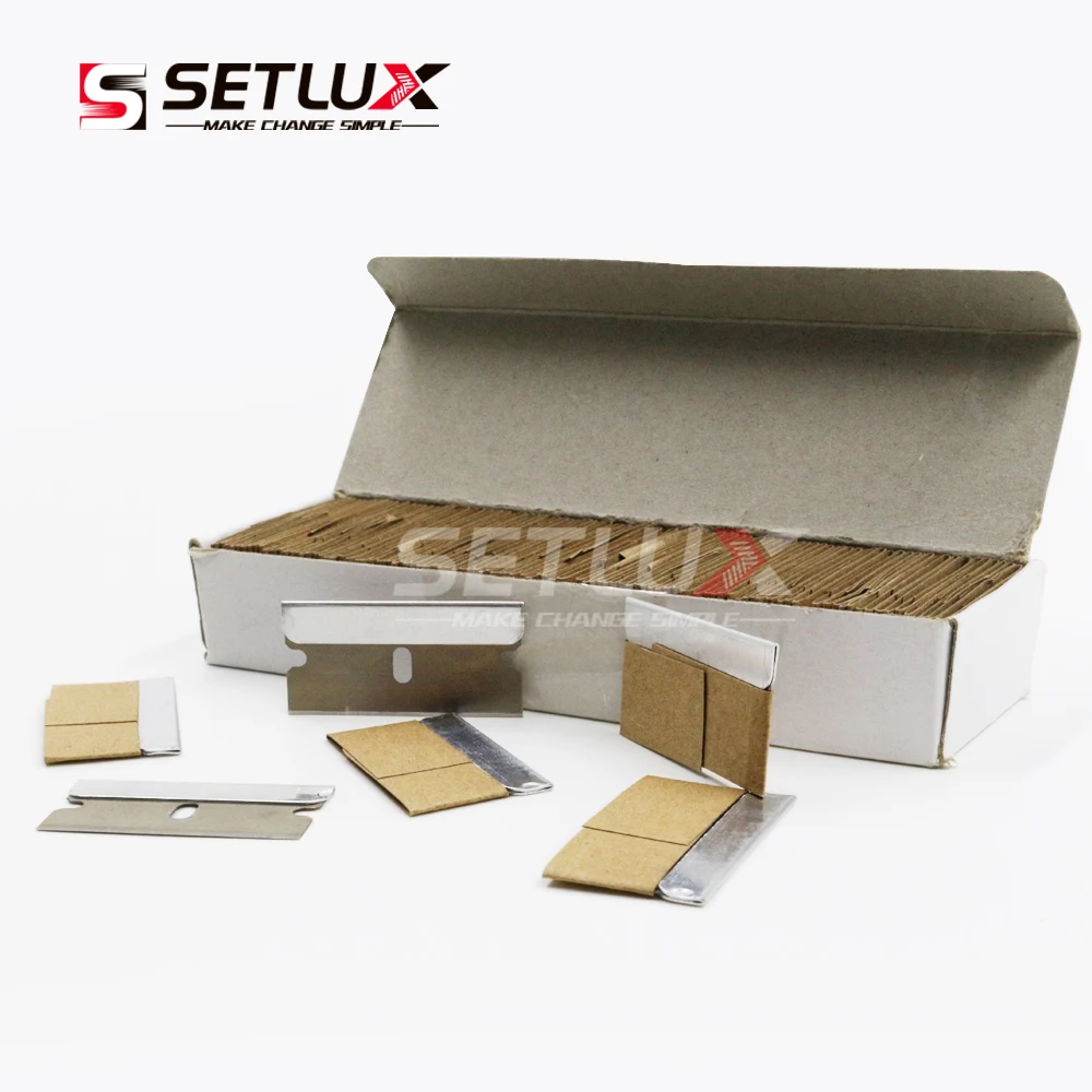 100 шт. 1 5 дюймов стальная бритва лезвие винил обёрточная бумага лезвия