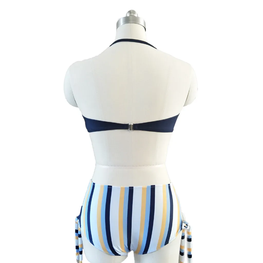 Женский купальник-бикини пляжная одежда с принтом из 2 предметов лето 2019 | Спорт и