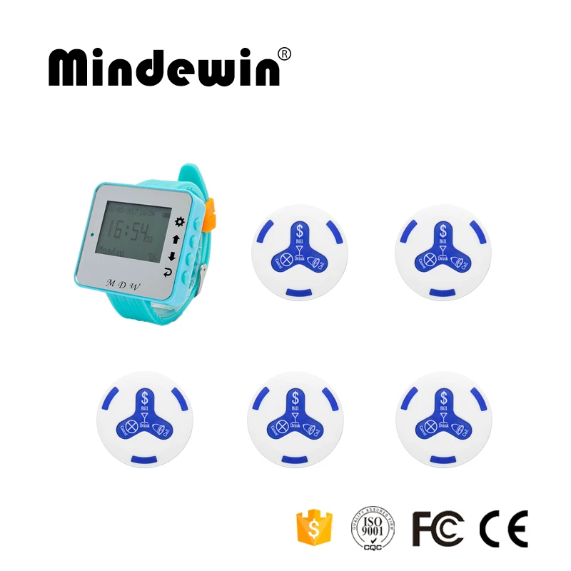 2017 Новый дизайн ресторанное оборудование беспроводная система вызова 1 шт. M W