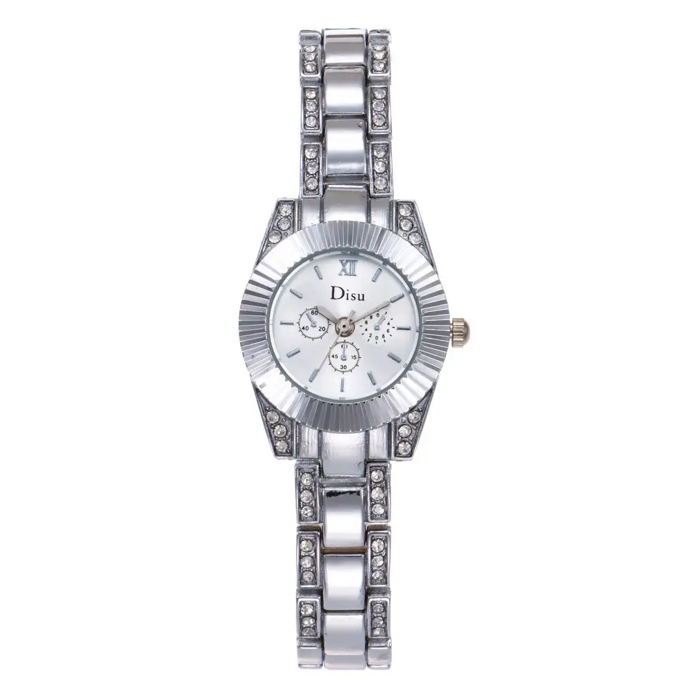 Reloj mujer, новинка, популярные модные часы для женщин, роскошный бренд, браслет из нержавеющей стали, часы для девушек, кварцевые часы
