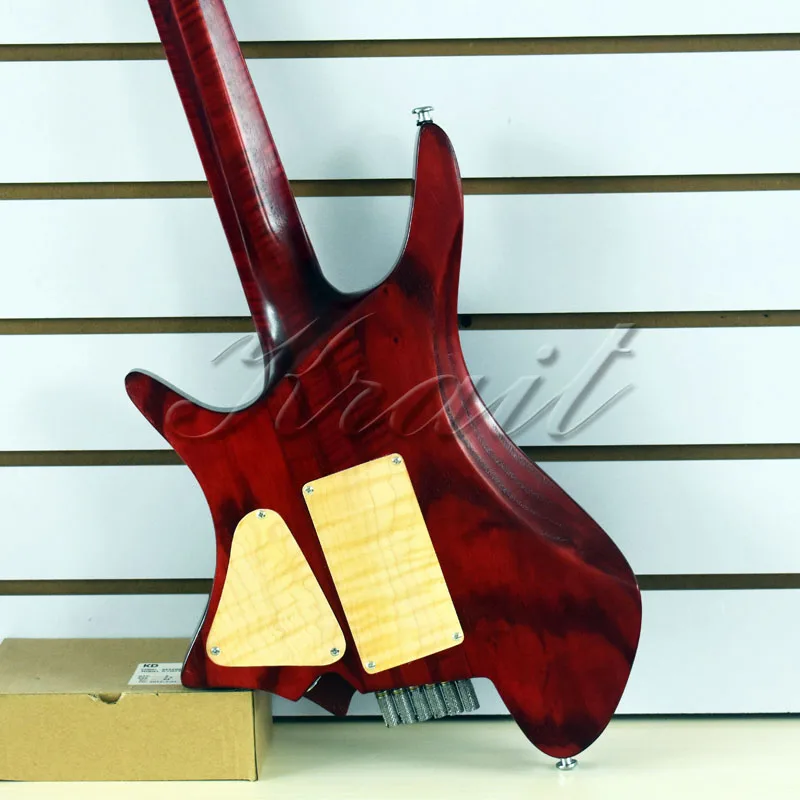 Безголовая гитара 6 струнная безголовая электрогитара strandberg fanned fret золы birdeye fret Пламя клен матовый