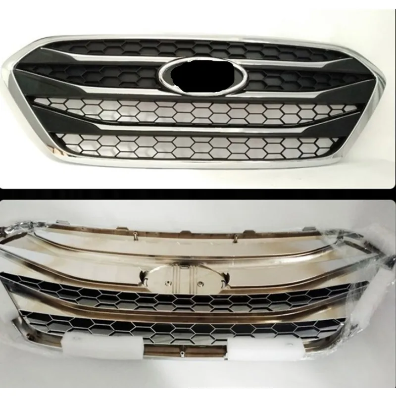 Высококачественная Хромированная передняя решетка радиатора из АБС пластика