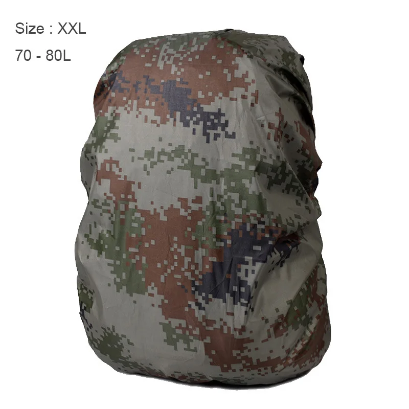 XXL 70-80L Профессиональный 40-80L пылезащитный дождевик Сверхлегкий Водонепроницаемый наплечный чехол сумка для путешествий на открытом воздухе защита от дождя для велосипеда и пешего туризма - Цвет: XXL 70-80L