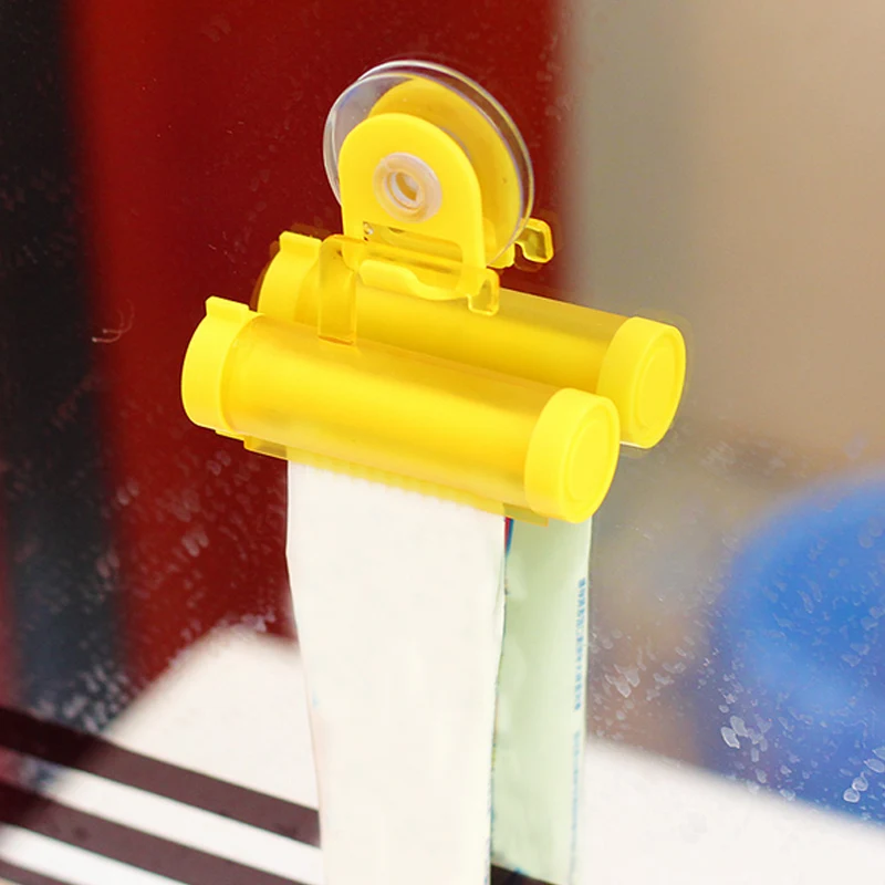 1 шт. Многофункциональный ручной соковыжималка для чистки зубной пасты с синими