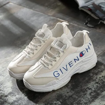 2018 Летний Новый толстой подошве дышащая повседневная обувь Корейская версия