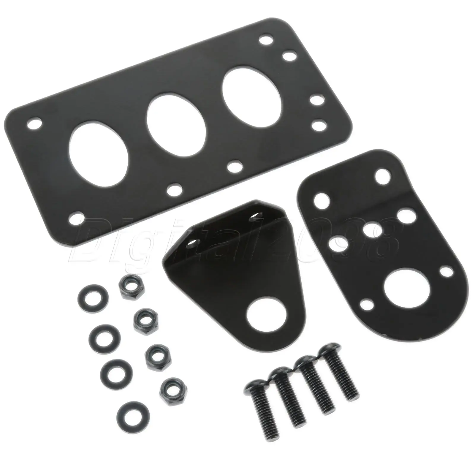 Кронштейн номерного знака мотоцикла Yetaha с боковым креплением стоп сигнал задний