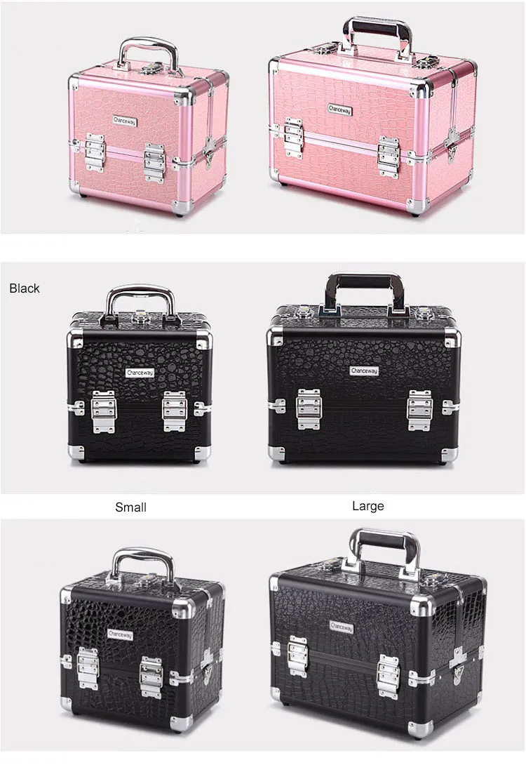 Корейские модные Многослойные косметичка леди Красота макияж Toolbox большой Ёмкость Портативный организатор ювелирные изделия