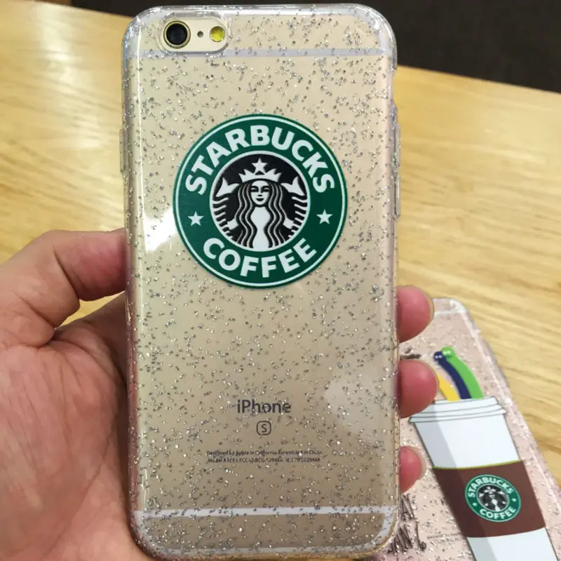 10 шт./лот Марка Дизайн Кроссовера Shine Silver Glitter Ясно Мягкий Тощий Чехол Для iphone 6/6 s 6