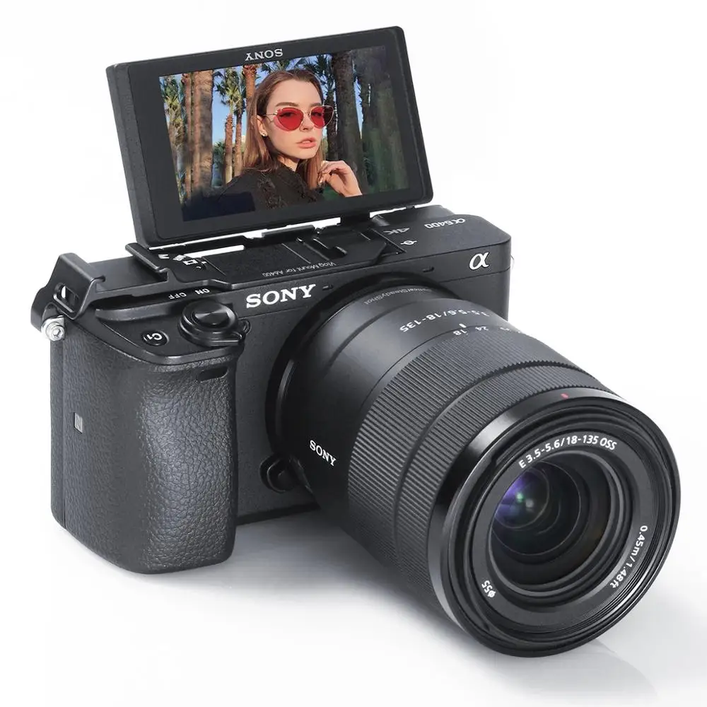 UURig БЫСТРОРАЗЪЕМНАЯ пластина для Sony A6400 Vlog крепление микрофона удлинитель с