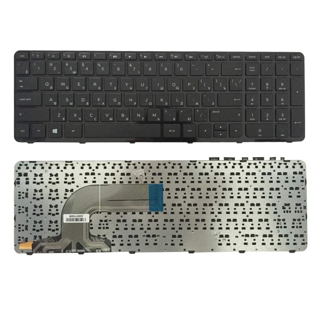 Русская клавиатура для ноутбука HP 250 G2 G3 255 256 15 E N 15T 15E 15N 15N017AX F 15E029TX E066TX RU