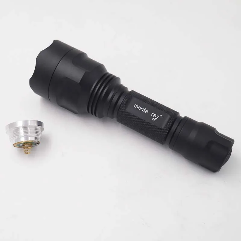 Светодиодный фонарик C8 Cree XML2 U3 1A фонарь мощный с тремя режимами (высокий средний