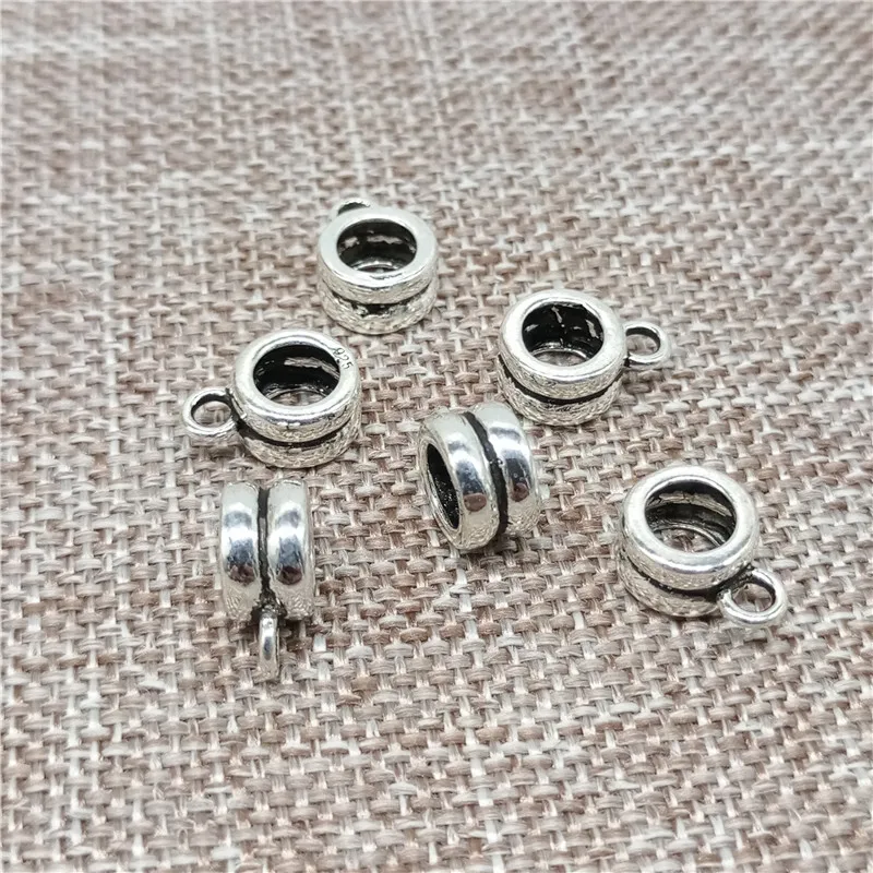 5 мм для браслета серебряного цвета с большим отверстием шармы браслета|Бусины| |