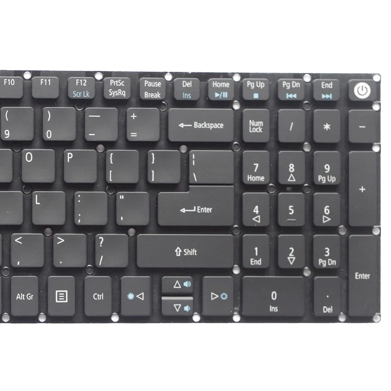 YALUZU US клавиатура ноутбука с подсветкой для acer Aspire E5-574 E5-574G E5-574T E5-574TG Английский