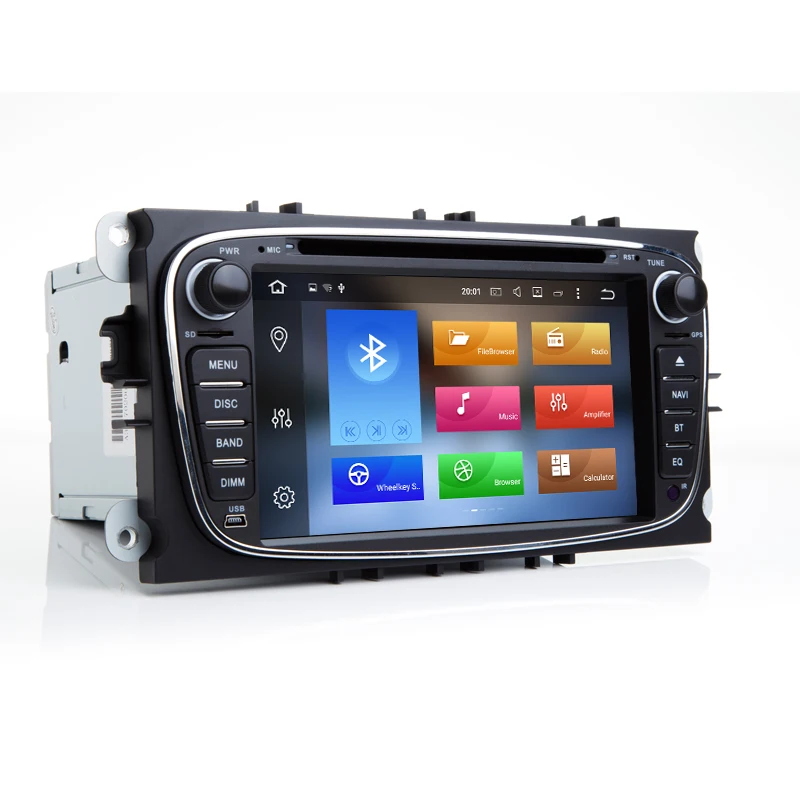 Android 10 8 ядер/4 ядра 4G/2G ОЗУ DSP IPS 2 din автомобильный DVD GPS для FORD Focus S-MAX Mondeo C-MAX Galaxy радио