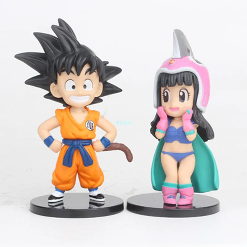 6 шт./компл. Dragon Ball Супер Saiyan Чичи сын Goku Piccolo Kulilin Вегета из ПВХ фигурку