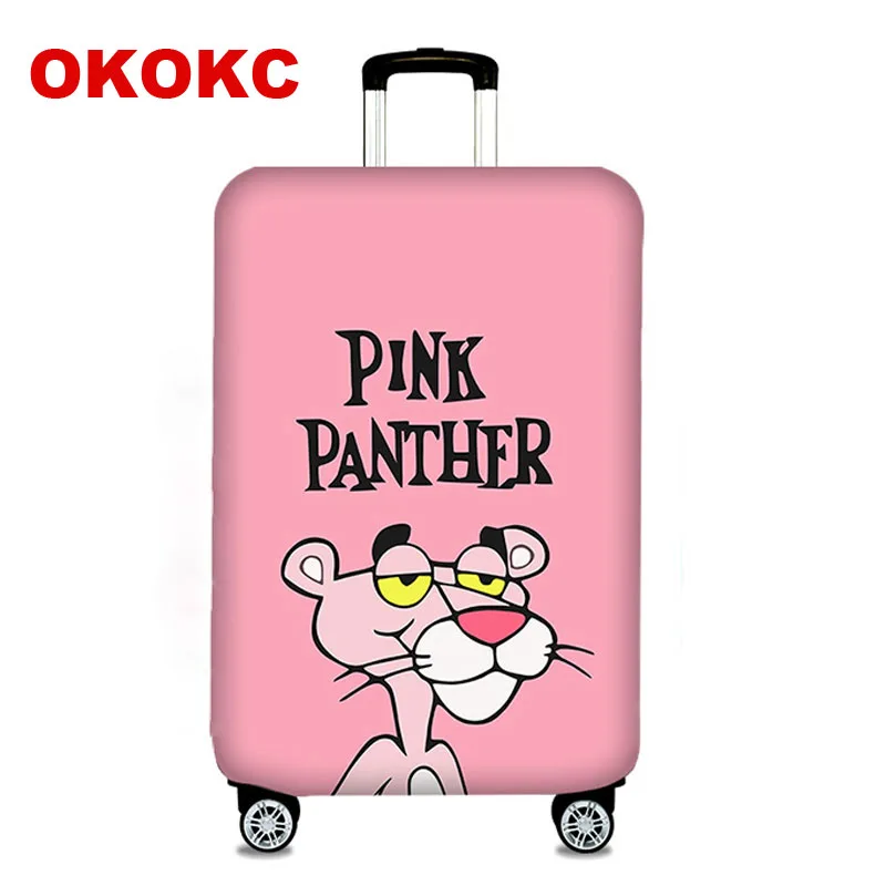 Чехол OKOKC с рисунком собаки для путешествий растягивается сделан S / M L XL подходит