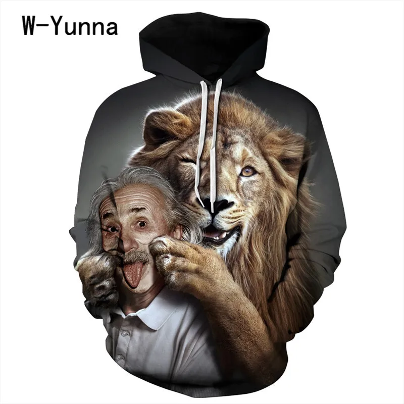 W Yunna милые толстовки для пары высококачественные свободные пуловеры с длинными