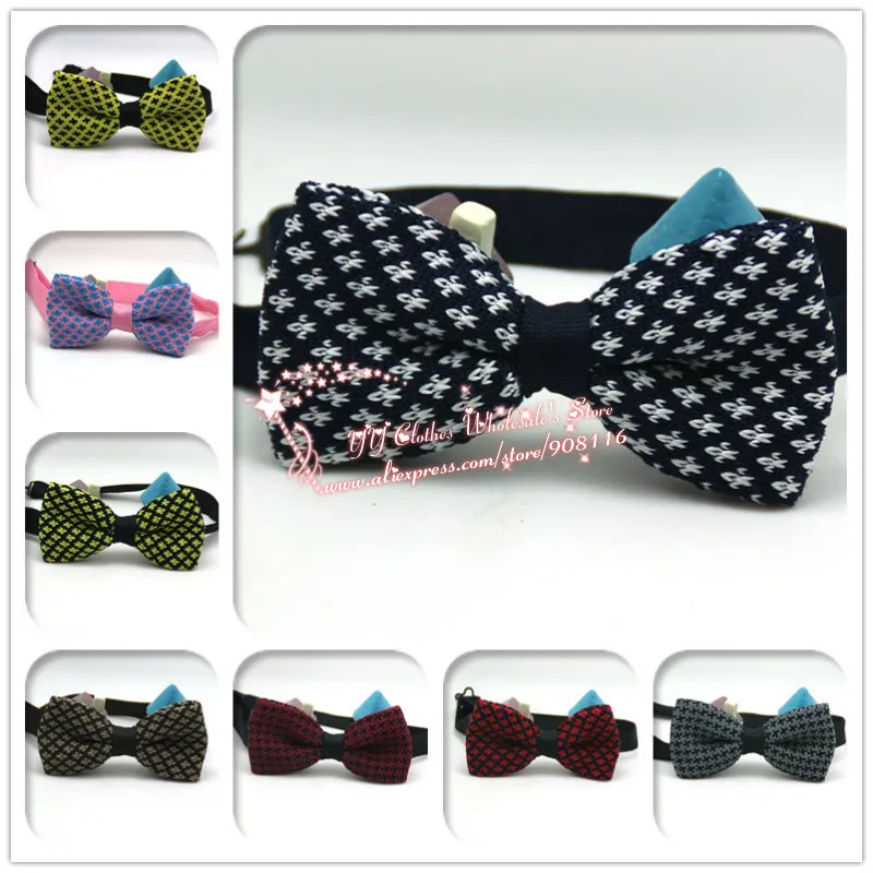 Multi Цвета Новый Мужской Шеи Снег Геометрическая галстук бабочку мужская партия