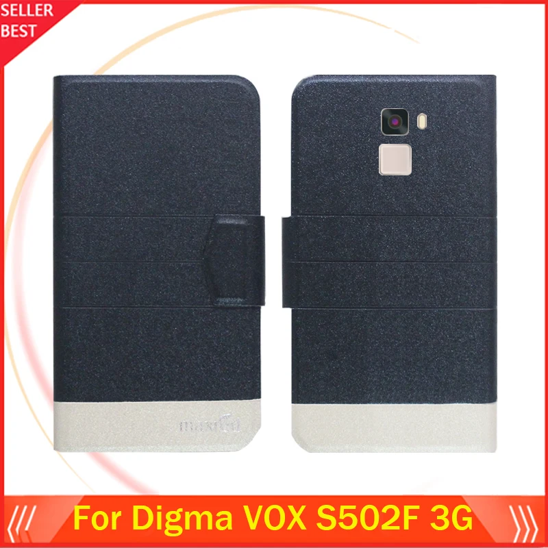 5 видов цветов супер! Чехол для телефона Digma VOX S502F 3G кожаный чехол с откидной