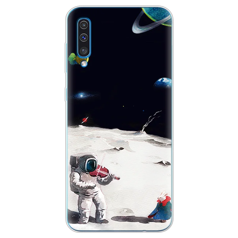 tk-yhy Защитный чехол s для samsung A50, чехол, Мягкая силиконовая задняя крышка, 6,4 '', чехол для телефона, для samsung Galaxy A50 A 50 SM-A505, A505F, Fundas - Цвет: tk-yhy