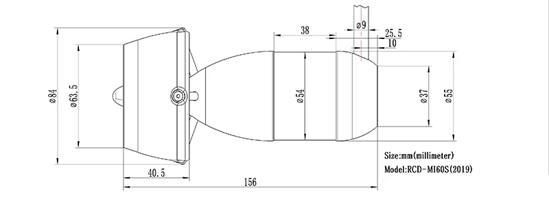FATJAY MI60S подводный 300 м 6 кг азимут Подруливающее устройство POD ROV e-foil подводная лодка RC лодки Антикоррозийные 6S 24 в 375 Вт 7 кг тяга