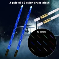 drum stick performance props colorful luminous jazz drumsticks for stage party