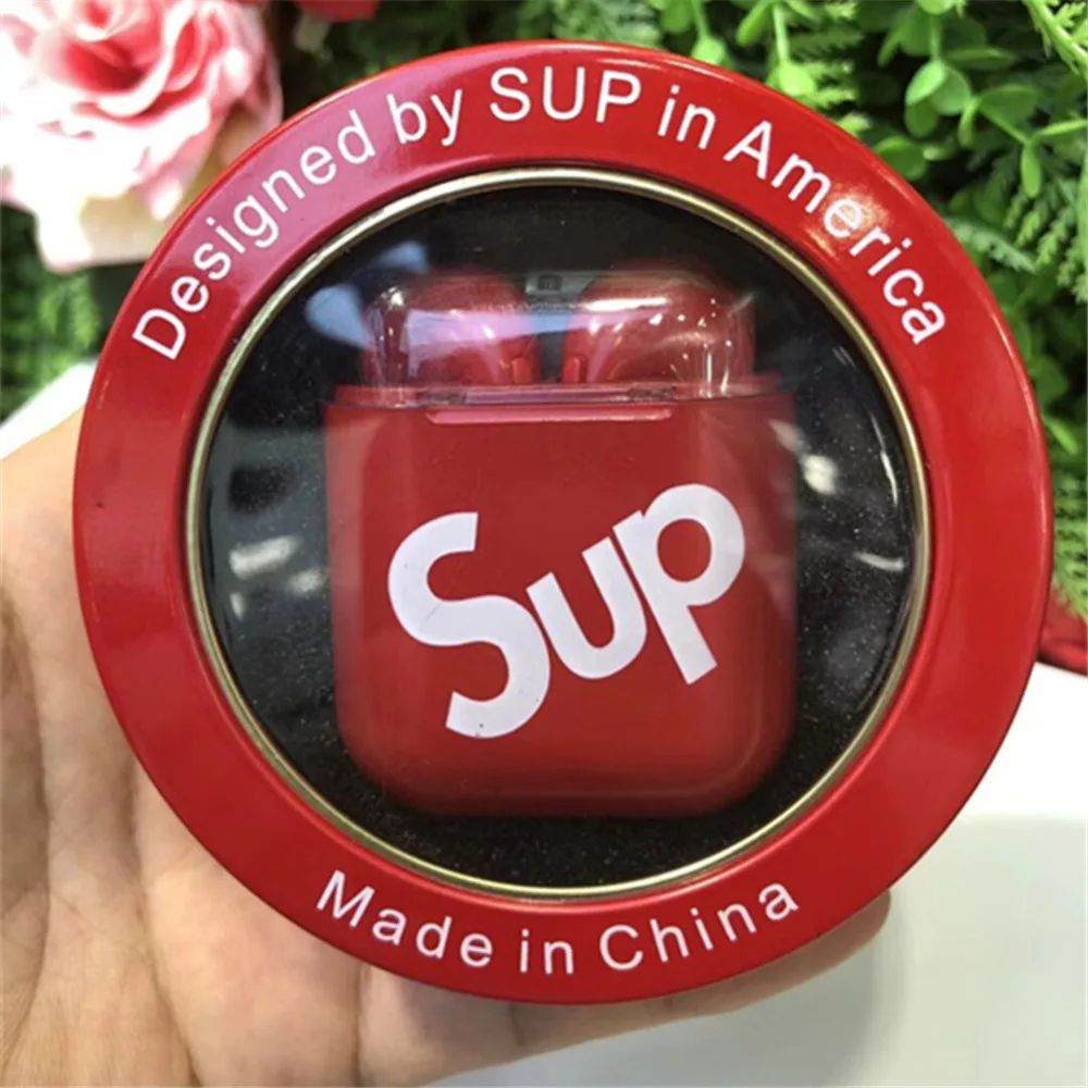 SUP TWS Bluetooth Headset with Charging Bin True Stereo Wireless Binaural Car | Электроника