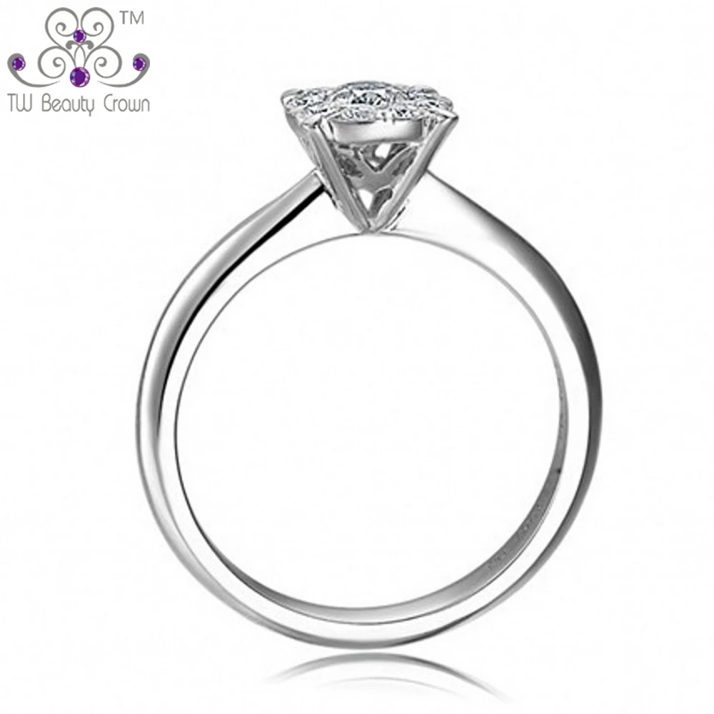 Женское кольцо из серебра 925 пробы с фианитом|wedding rings for women|wedding ringsrings women |