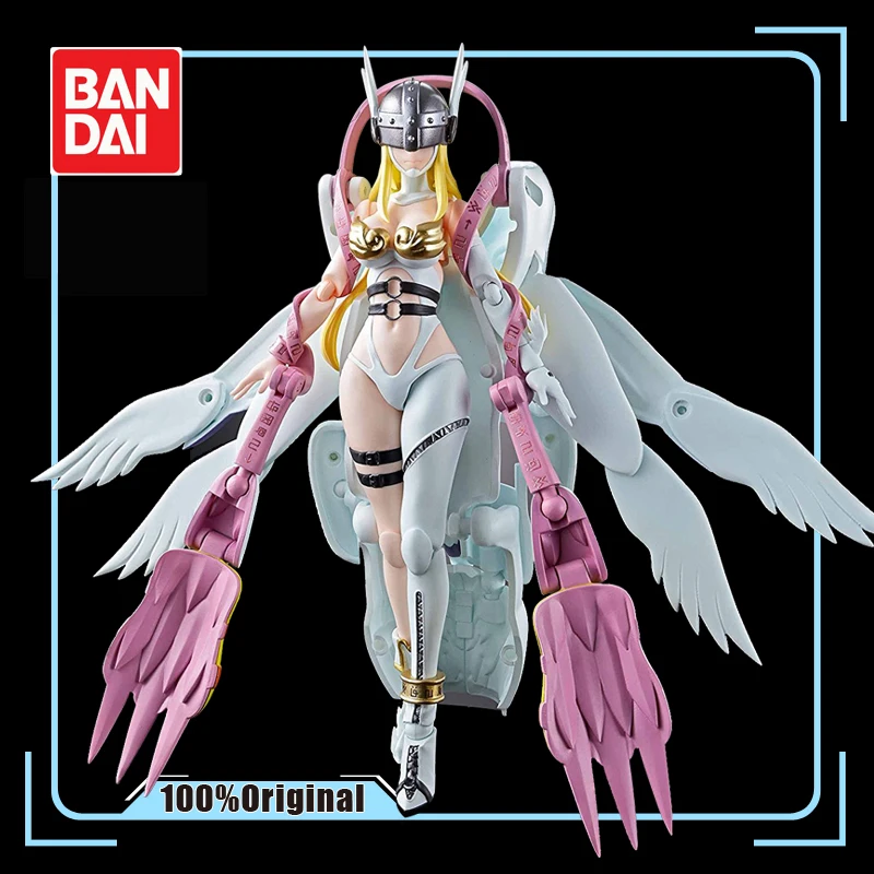 Оригинальная фигурка BANDAI Digimon monster Tailmon Hyperevolution Angewomon модификация деформируемая