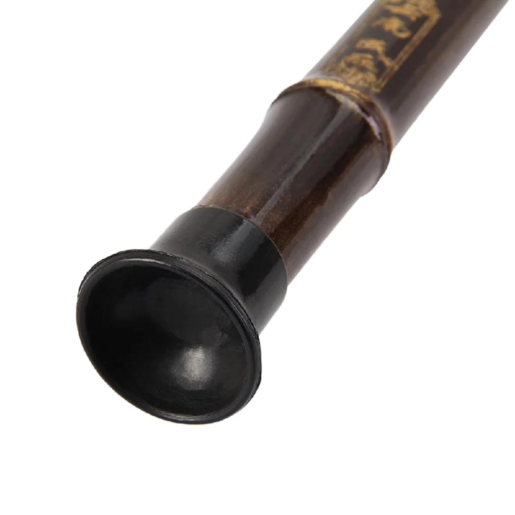 Chinese Bamboo Flute Bawu with Engraved Dragon Patterns Vertical Wind Musical Instruments Detachable for Beginners|musical instruments|bawubawu flute