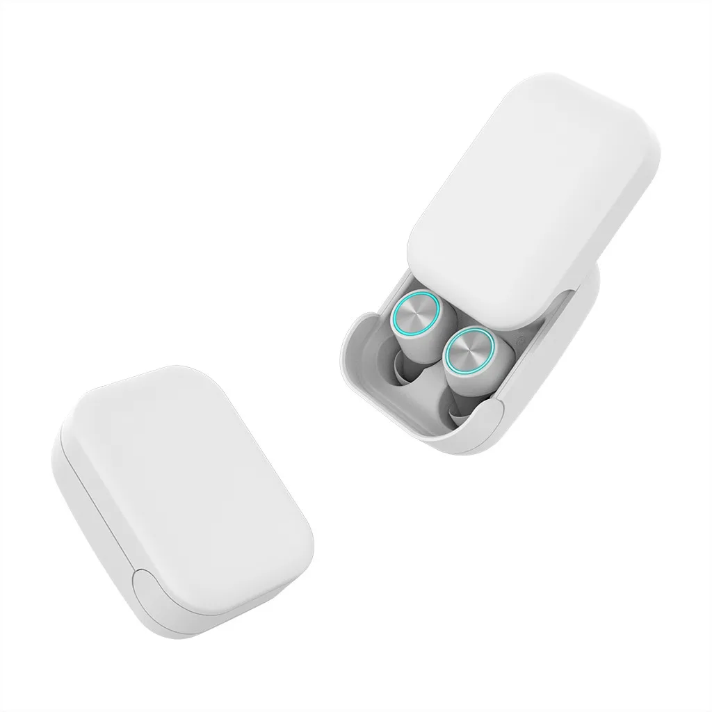 Binmer Cool fashion Bluetooth headset twins new slider charging bin dual pass true wireless touch in-ear 5.0 | Электроника