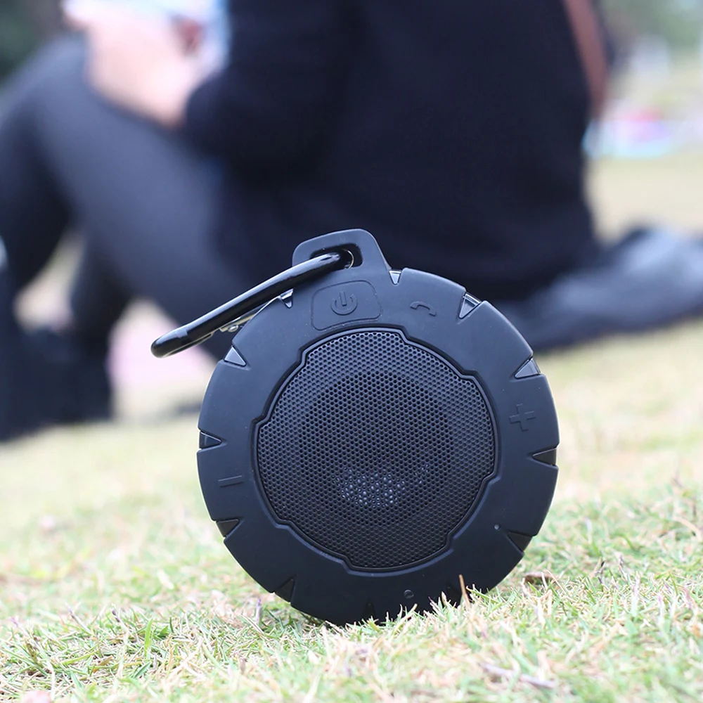 Портативный Bluetooth динамик Psttl IPX7 водонепроницаемый/пылезащищенный уличный
