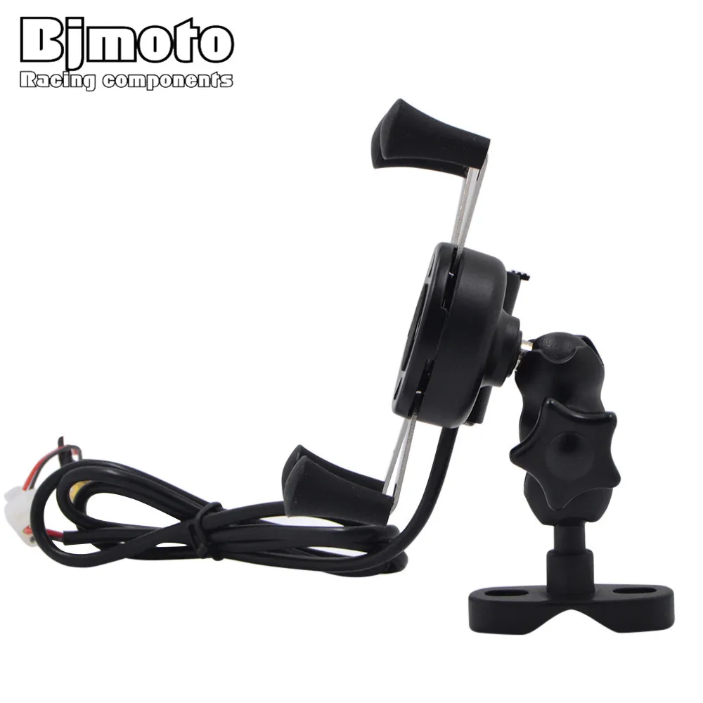 Универсальный мотоциклетный Байкерский регулируемый держатель для телефона на