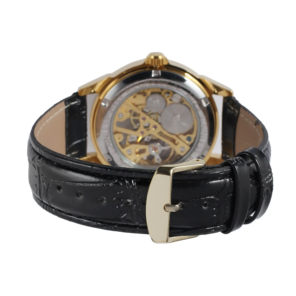 Часы наручные Winner Мужские механические модные дизайнерские брендовые роскошные