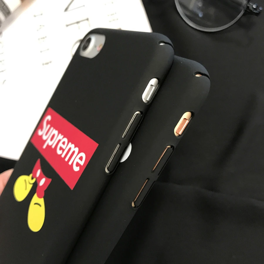Световой Верховный Case для iPhone 7 Plus 5S 6 6s Плюс коке Fundas Luxury Матовая Крышка Телефон