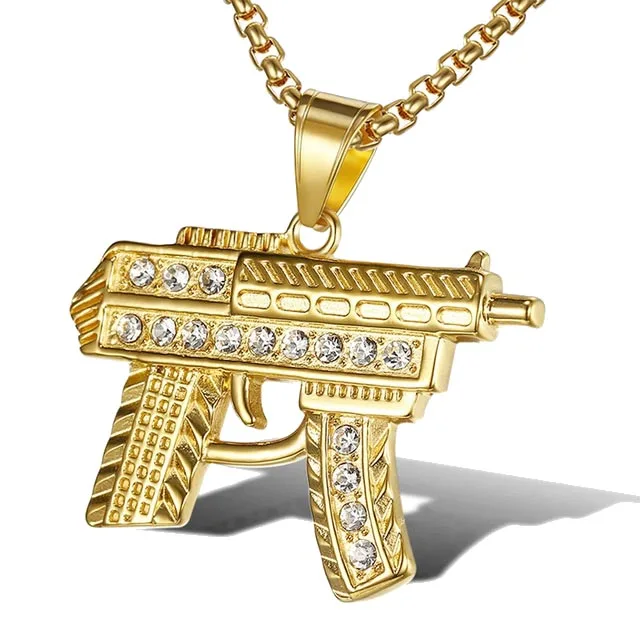6 Хип-хоп Iced Out Full AAA кубический цирконий Леопард Роскошные Брендовые мужские часы крест и баскетбол кулон и золотое ожерелье комбинированный набор - Окраска металла: 6